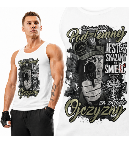 tank-top patriotyczny W IMIENIU